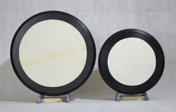 Drum Stands Wooden with Iridescent Paint Finish - Image 2